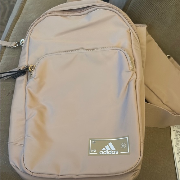 Adidas tan Backpack sling crossbody - Picture 1 of 3